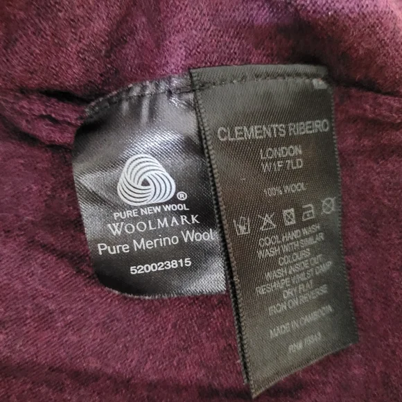 Clements Ribeiro Pure Merino Wool - Picture 6 of 6